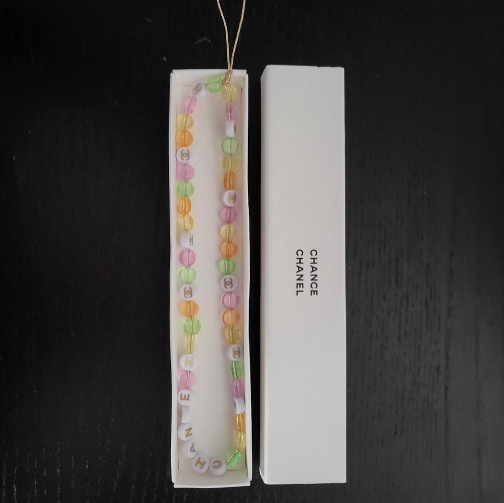 Chanel phone charm